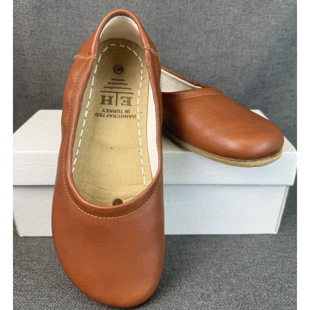 E/H Earthing Harmony Grounding Women's Ballet Flats U.S. 7.5 Made In Turkey